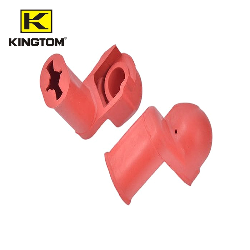 Gaine en caoutchouc de silicone rouge électrique industrielle